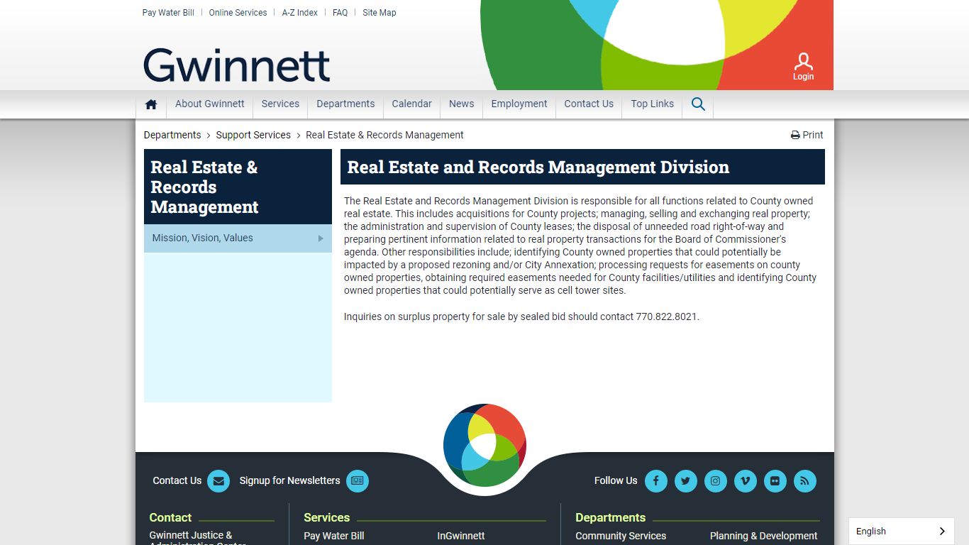 Real Estate & Records Management - Gwinnett | Gwinnett County